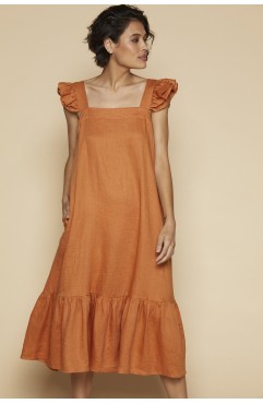 Mystic Maxi Dress - Rust